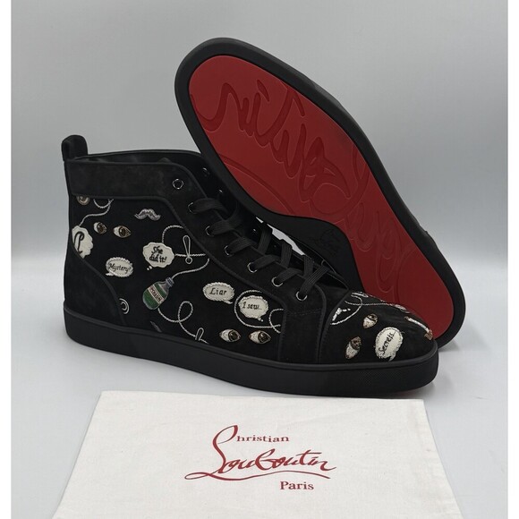 Authentic Christian Louboutin Limited Edition Embroidered Size EU 48; US 15 main image 10